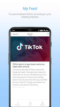 Download Inshorts - News in 60 words News & Magazines for Android screenshot 6
