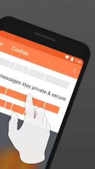 Download Confide - secure messenger Contact for Android screenshot 2