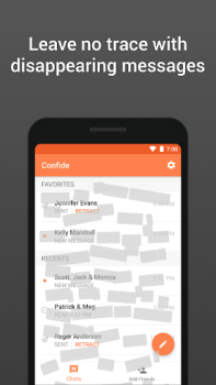 Download Confide - secure messenger Contact for Android screenshot 3