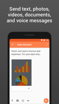 Download Confide - secure messenger Contact for Android screenshot 5