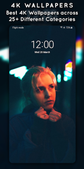 Download 4K Wallpapers - Auto Changer Personalization for Android screenshot 3