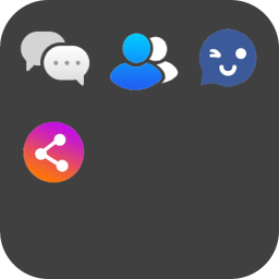 Logo Dual Space - Multiple Accounts