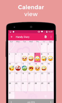 Download Diary with lock password Life style for Android screenshot 6