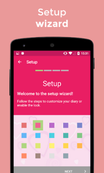 Download Diary with lock password Life style for Android screenshot 7
