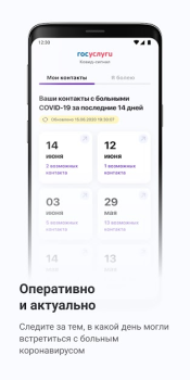 Download Госуслуги.COVID трекер Health & Fitness for Android screenshot 3