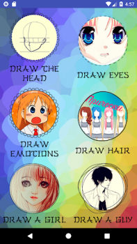 Download How to draw anime step by step Art and design for Android screenshot 2