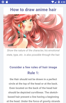 Download How to draw anime step by step Art and design for Android screenshot 3