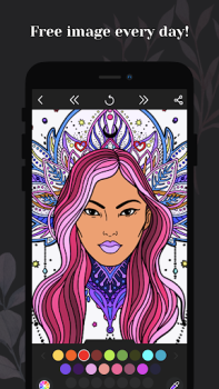 Download Coloring pages: Mandala for me Casual for Android screenshot 2