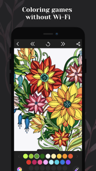 Download Coloring pages: Mandala for me Casual for Android screenshot 4