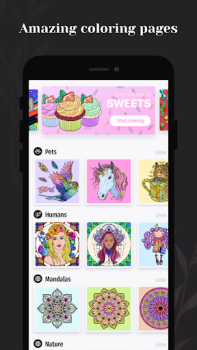 Download Coloring pages: Mandala for me Casual for Android screenshot 6