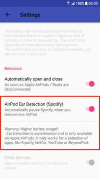 Download AirBattery Music and audio for Android screenshot 5