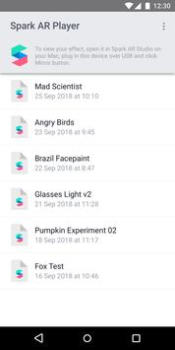 Download Meta Spark Player Art and design for Android screenshot 2