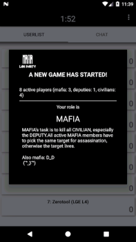 Download Mafia LANparty Role games for Android screenshot 2