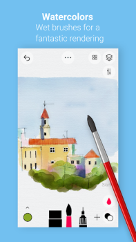 Download Tayasui Sketches Art and design for Android screenshot 2