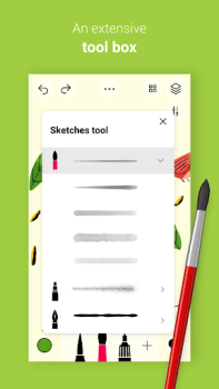 Download Tayasui Sketches Art and design for Android screenshot 4