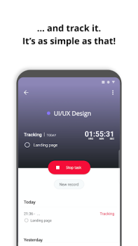 Download Boosted Time Tracker Work for Android screenshot 4