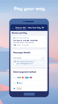 Download Omio: Train and bus travel app Travels for Android screenshot 4