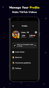 Download CastChat, Match & Voice Chat Contact for Android screenshot 7