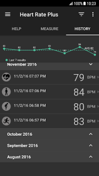 Download Heart Rate Plus: Pulse Monitor Health & Fitness for Android screenshot 3