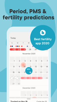 Download Clue Period Tracker & Calendar Health & Fitness for Android screenshot 3