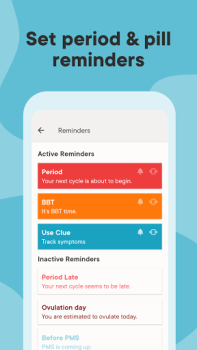 Download Clue Period Tracker & Calendar Health & Fitness for Android screenshot 7