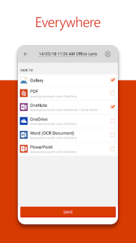 Download Microsoft Lens - PDF Scanner Work for Android screenshot 5