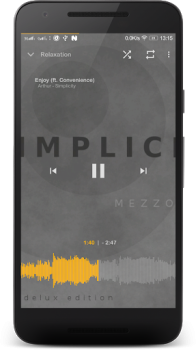 Download Music Player Mezzo Music and audio for Android screenshot 2
