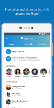 Download Skype Lite Contact for Android screenshot 2