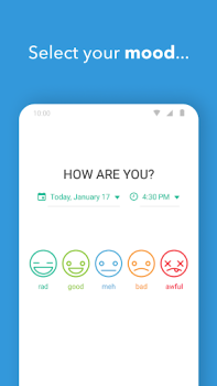 Download Daylio Journal - Mood Tracker Life style for Android screenshot 2