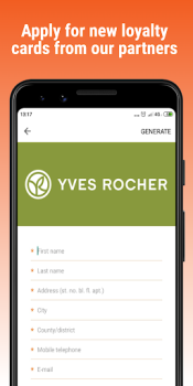 Download VirtualCards-Loyalty Cards Purchases for Android screenshot 3