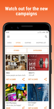 Download VirtualCards-Loyalty Cards Purchases for Android screenshot 7