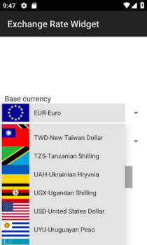 Download Exchange Rate Widget Finance for Android screenshot 4