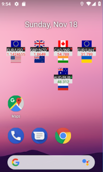 Download Exchange Rate Widget Finance for Android screenshot 5