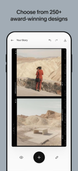 Download Unfold: Photo & Video Editor Art and design for Android screenshot 3