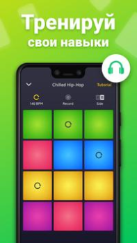 Download Drum Pad Machine - beat maker Music and audio for Android screenshot 4