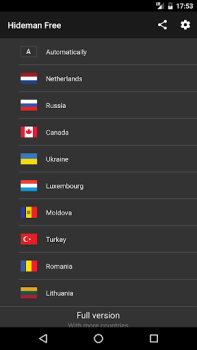 Download Hideman Free VPN Tools for Android