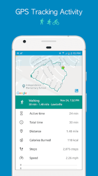 Download Accupedo Pedometer Health & Fitness for Android screenshot 2