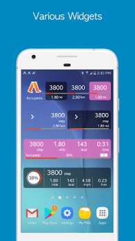 Download Accupedo Pedometer Health & Fitness for Android screenshot 7