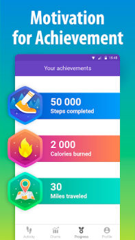 Download Pedometer walking step Counter Health & Fitness for Android screenshot 3