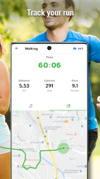 Download Step Counter - Pedometer & Map Health & Fitness for Android screenshot 2