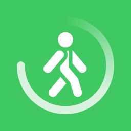 Logo Pedometer - Step Counter, walking tracker