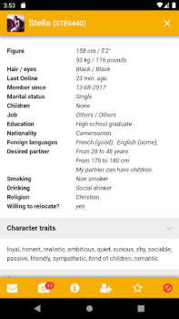 Download KissesOfAfrica Flirt Dating for Android screenshot 5
