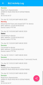 Download LightBlue® — Bluetooth LE Tools for Android screenshot 4