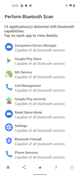 Download Bluetooth Firewall Trial Tools for Android screenshot 7