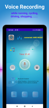 Download Earbuds Voice Recorder Music and audio for Android screenshot 5