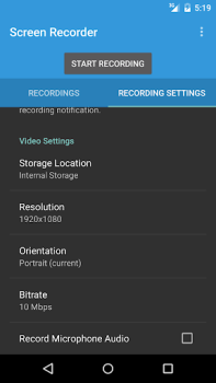 Download Riv Screen Recorder Video Players & Editors for Android screenshot 4