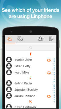 Download Linphone Contact for Android screenshot 4