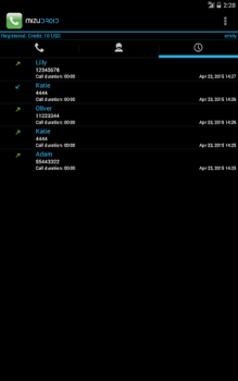 Download MizuDroid SIP VOIP Softphone Contact for Android screenshot 4