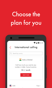 Download Rebtel: Calls and Recharges Contact for Android screenshot 5