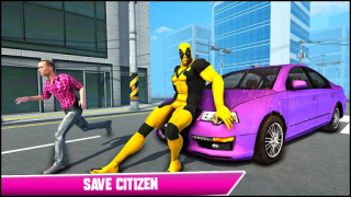 Download Real Ninja Superhero Las Vegas Action for Android screenshot 7